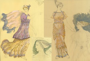 Figurini per il Coro di Medea di Beatrice Bordone