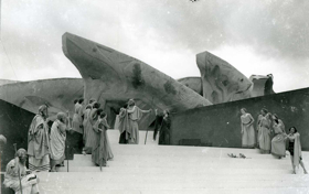L'Edipo a Colono messo in scena a Siracusa nel 1936 
