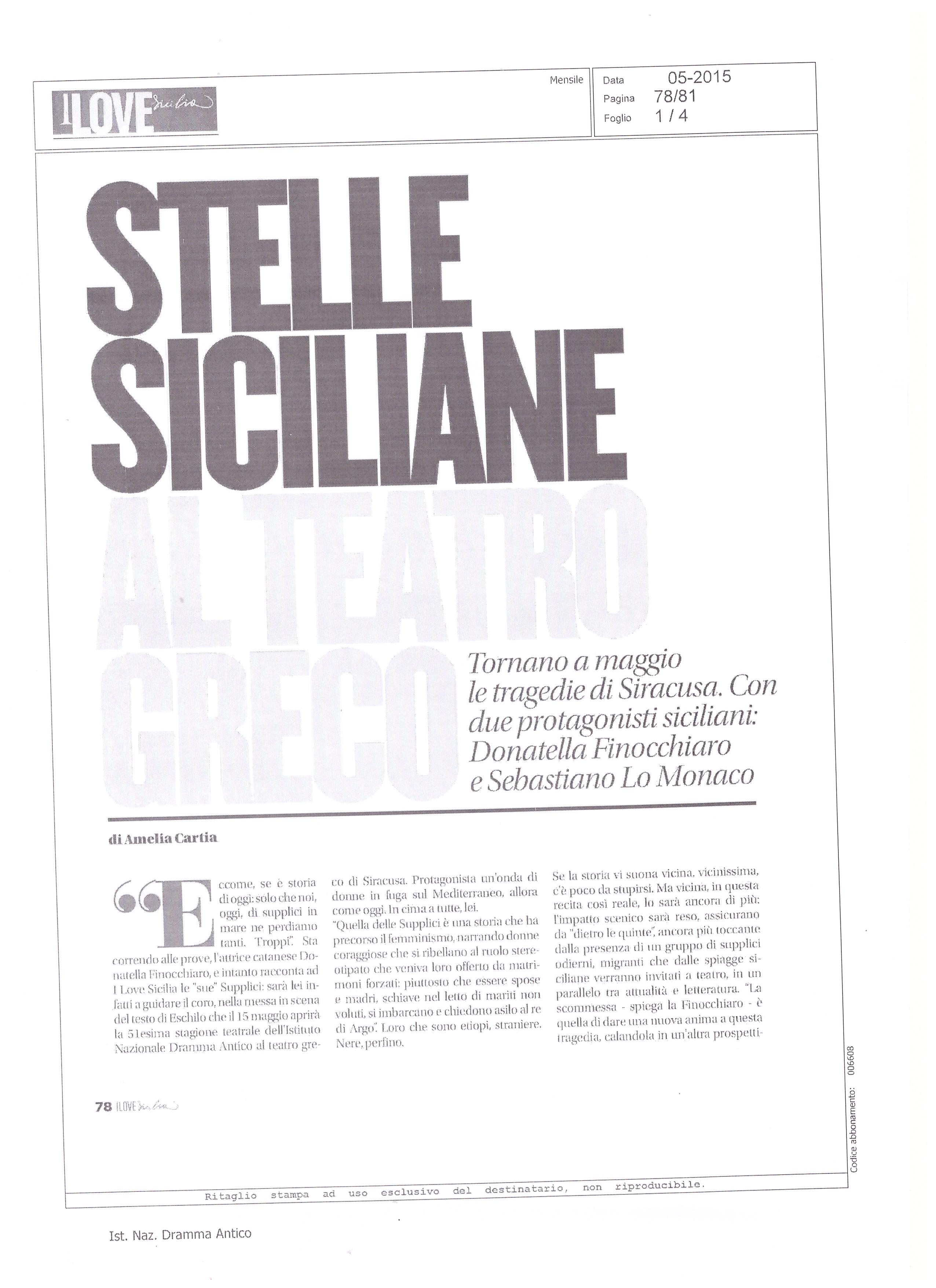 I Love Sicilia 1