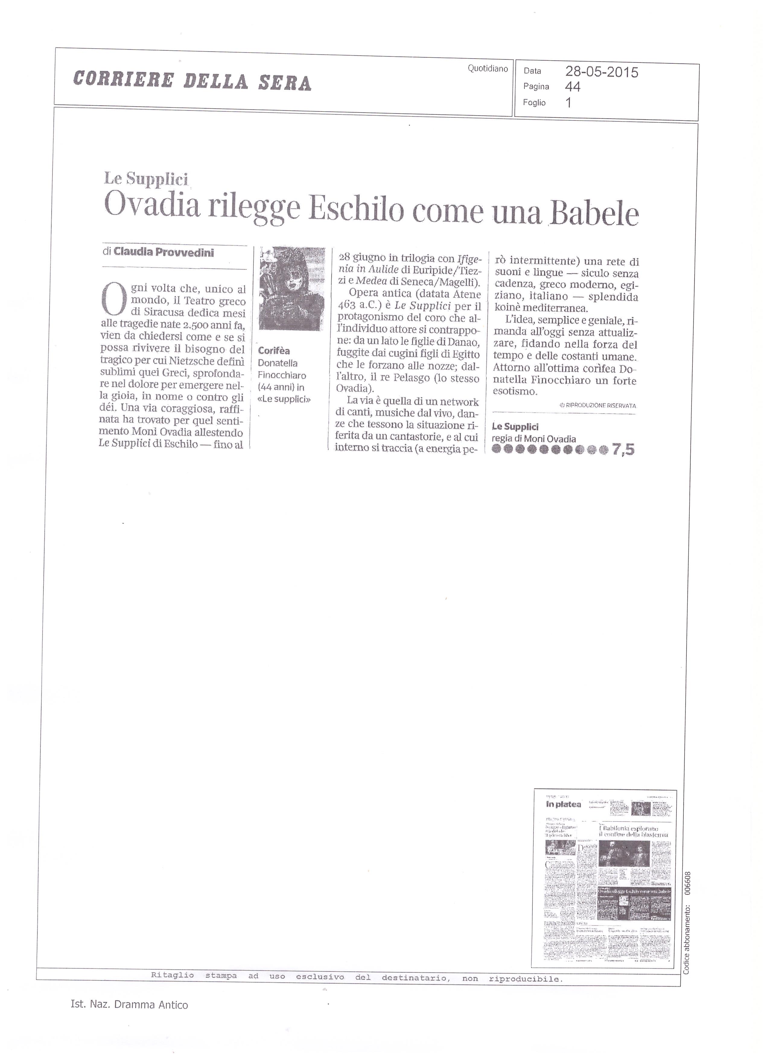 corriere della sera