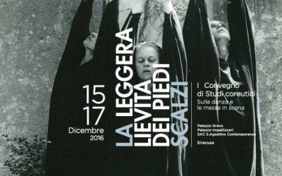 Studi coreutici, una tre giorni con studiosi da tutto il mondo A Siracusa il grande coreografo Micha van Hoecke