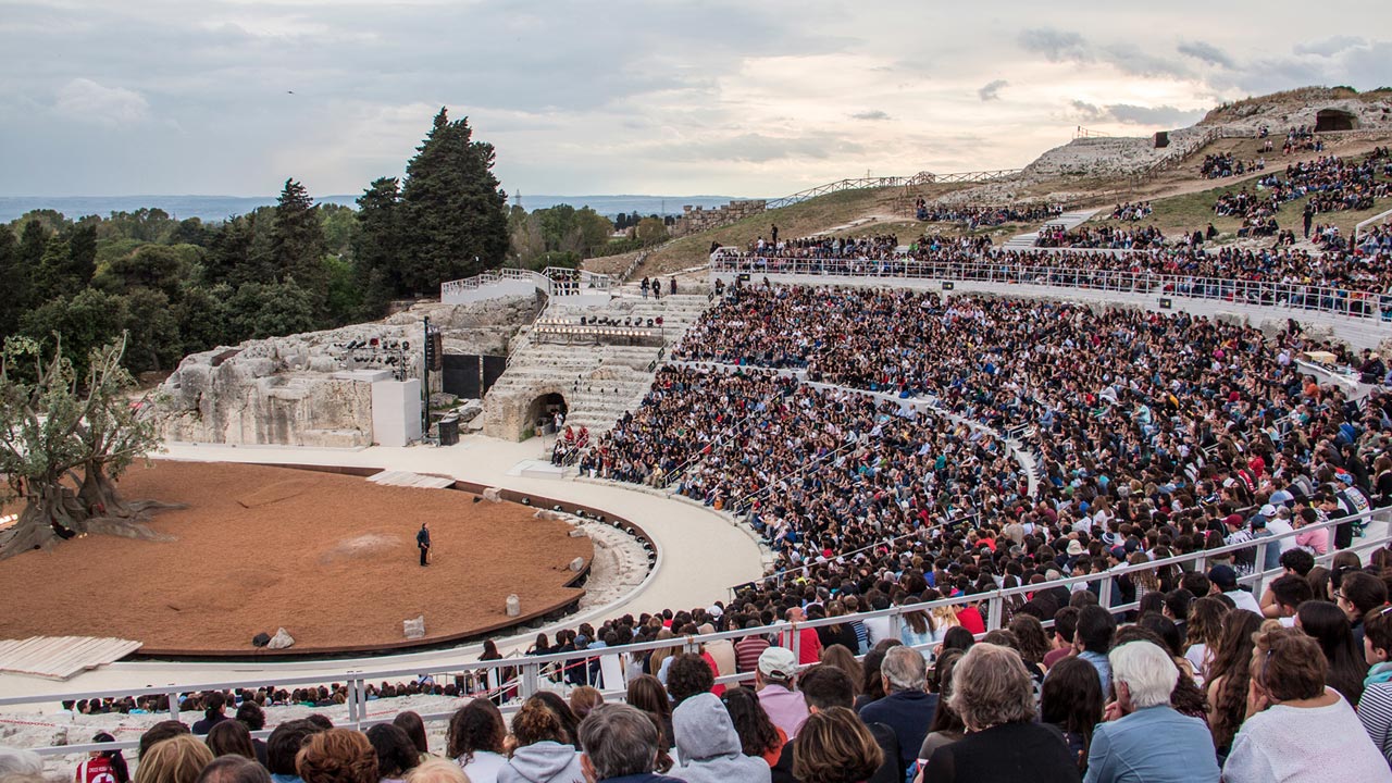 Teatro greco, stagione 2017:  l’Inda supera i 140.000 spettatori