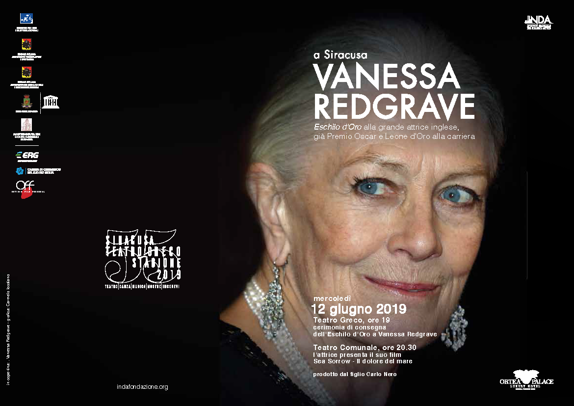 Vanessa Redgrave al Teatro Greco di Siracusa