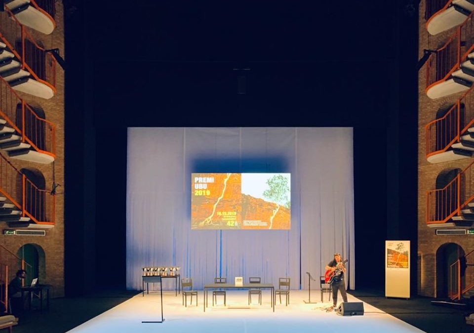 Premio Ubu 2019 a Gianluca Falaschi e Davide Enia