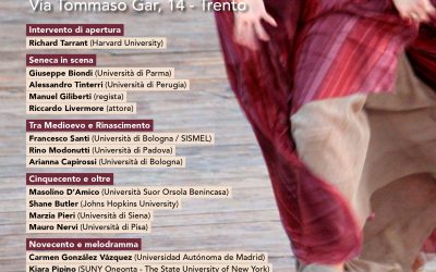 Università di Trento congresso su Seneca. Il futuro della scena