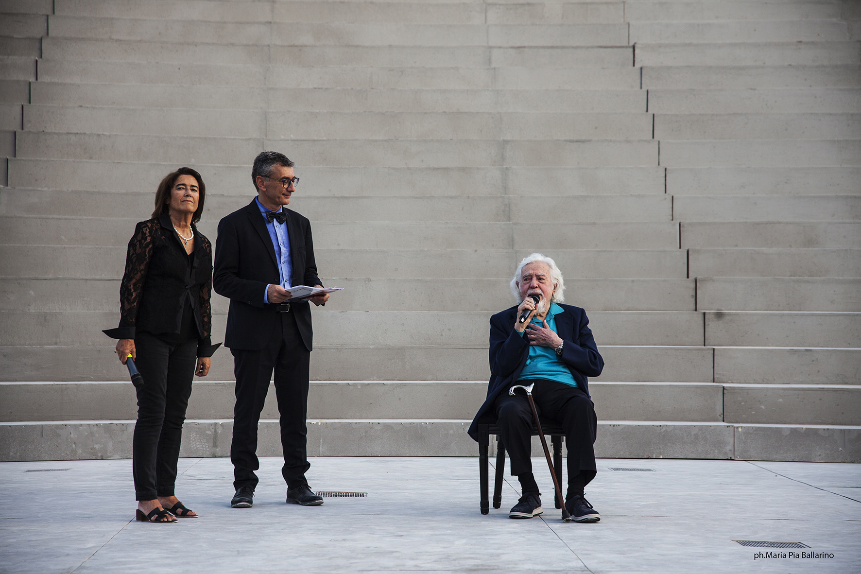 Eschilo d’Oro 2022 a Glauco Mauri: “Questo premio lo voglio condividere con tutti quei giovani, ragazze e ragazzi, che hanno deciso di dedicare la vita al teatro”