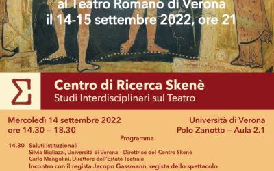Ifigenia in Tauride al Teatro Romano di Verona, incontro all’Università di Verona con Jacopo Gassmann