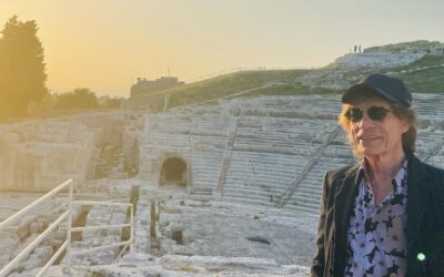 Tour al Teatro Greco e nel parco della Neapolis per Mick Jagger