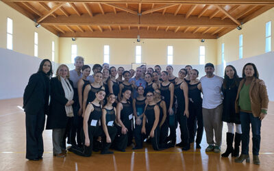 La Fondazione INDA incontra le scuole di Siracusa, workshop di Giuliano Peparini con gli studenti del liceo coreutico Tommaso Gargallo