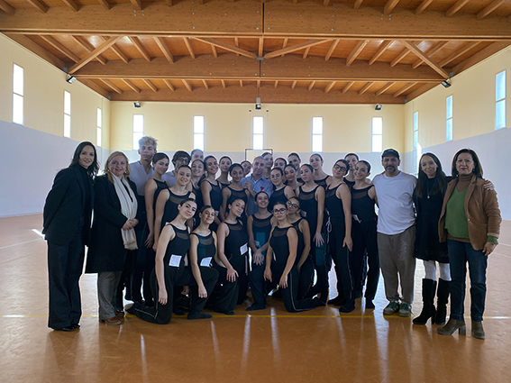 La Fondazione INDA incontra le scuole di Siracusa, workshop di Giuliano Peparini  con gli studenti del liceo coreutico Tommaso Gargallo