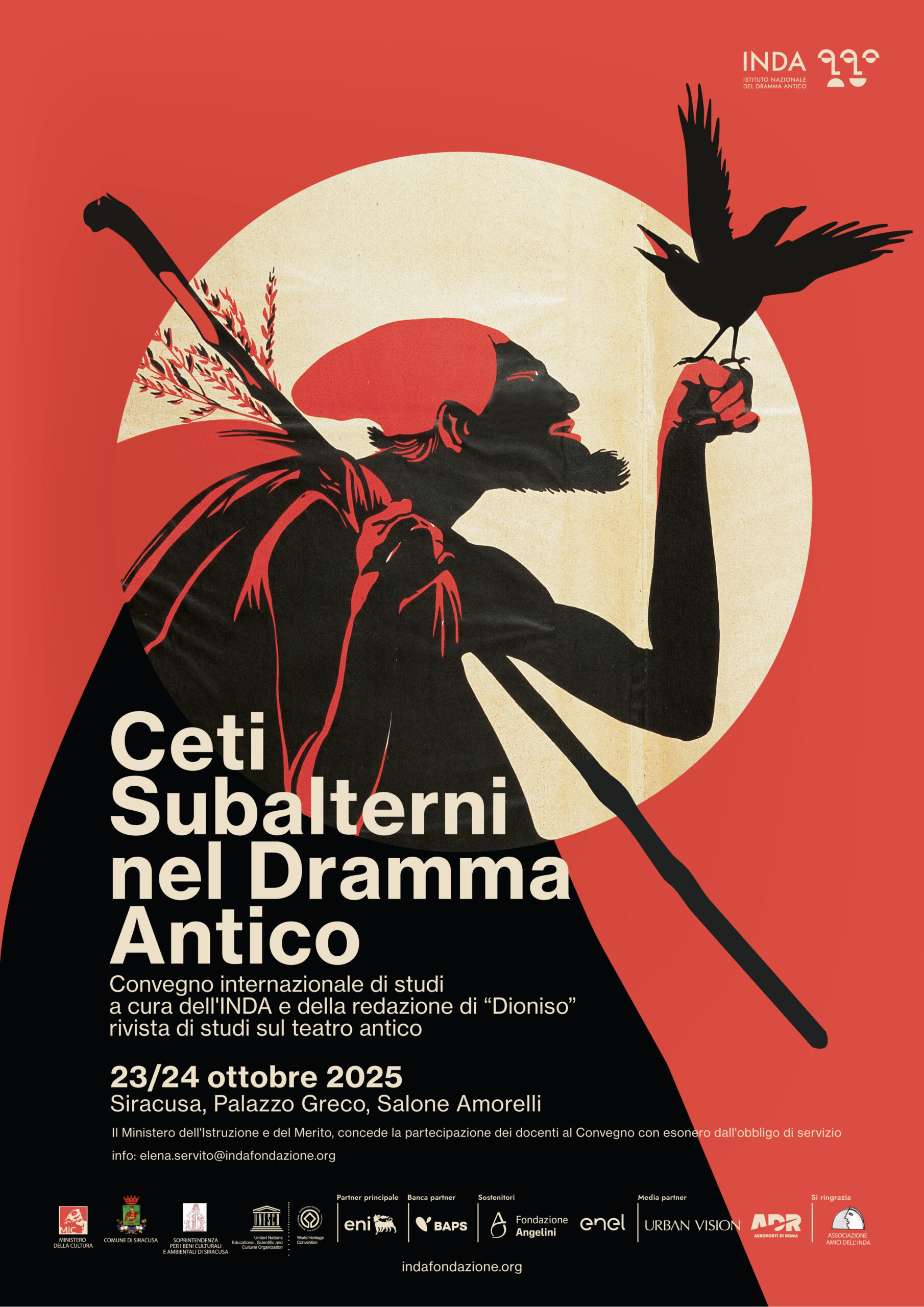 I ceti subalterni nel dramma antico: Convegno internazionale di studi sul teatro antico il 23 e 24 ottobre a Palazzo Greco