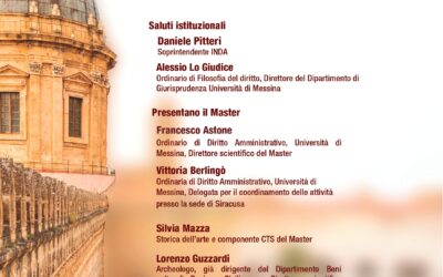 Presentazione del Master di II livello in Storia, Ordinamento e Valorizzazione dei Beni culturali in Sicilia